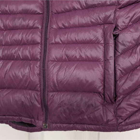 Bernardo Down Puffer Vest Womens Size Medium Purple Lightweight Quilted Packable - Picture 4 of 10